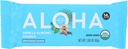Aloha Organic Vanilla Almond Crunch Protein Bars, 14g Białko oparte na plantacji, USDA Certified Organic, Gluten Free & Non-GMO, 1.9 Oz (Opakowanie 12)