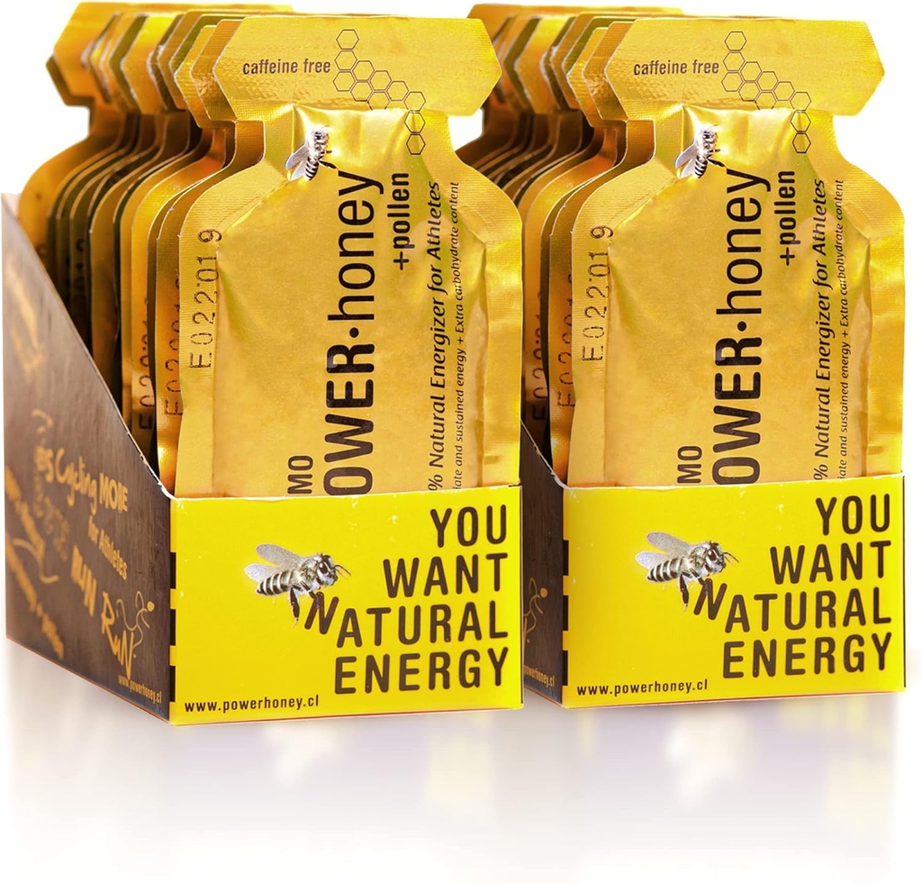 Power Honey Classic Energy żel 124; 24 jednostek na opakowanie 1,3 Oz 124; bez kofeiny
