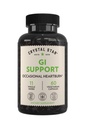 Crystal Star GI Supplement Supplement (60 kapsułek) - Herbal Gut Health Supplement To łagodzi sporadyczne oparzenie serca i wspomaga refluks kwasowy - Ginger, Slippery Elm Bark & Betaine HCL - Non-GMO