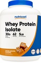 Nutricost Izolat białka serwatki (Karmel słony, 5LBS)
