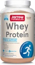 Jarrow Formulas Protein Serwatka, Czekolada - 908g Proszek - Wspiera rozwój mięśni - Najwyższej jakości źródło białka - Bogaty w BCAA - Aprox. 35 Służba