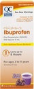 Wybór jakości Ibuprofen dla dzieci 100 mg Zawiesina doustna, Ból / Fever Reducer, Grape Flavor 4 FL OZ