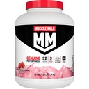 Mięśnie Mleko Genuine Protein Powder, Truskawki 'N Crème, 32g Protein, 4.94 Funt