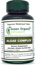 Algae, Fucoidan, Blue Green Algae, Kelp, Bladderwrack, Chlorella, Spirulina, Irish Moss, Dulse, 90 VCaps, High Absorbable, Non-GMO, Gluten- Free (Single)
