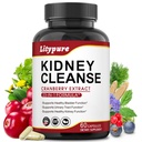 23- in-1 Nerki Cleanse Detox & Naprawa z 50: 1 ekstrakt żurawinowy 124; Formuła botaniczna dla Traktu moczowego Wellness 124; 60 Kapsułki