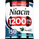 Lab - Niacyna - Witamina b3- 1200 mg na jedną porcję, 150 kapsułek - Witamina b3 niacyna - Ultra wysoka absorpcja.