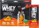 Protein2o Izolat białka serwatki Proszek, Mango pomarańczowe 20 opakowań / 1.13 Oz