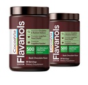 CocoaVia Cardio Health Proszek kakaowy, 60 Służenia, 500mg Flavanols kakao, Wsparcie zdrowia serca, Boost tlenku azotu, Poprawa cyrkulacji, Energia, Wstępny trening, Wegan, Ciemna czekolada Cacao