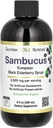 California Gold Nutrition Elderberry Syrop, Black Elderberry (Sambucus nigra) Sok Koncentrat, Sezonowe wsparcie immunologiczne, Brak sztucznych środków konserwujących lub słodzików, 2500 mg, 8 fl oz (240 ml)