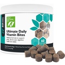 Tylko naturalne zwierzę Ultimate Vitamin Daily - Kompletny suplement multiwitaminowy dla psów Zbalansowane zdrowie i witalność - Senior Small & Large Caine Food Immune Digestive Support -60 Soft Chews (Opakowanie 1)