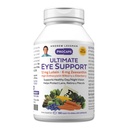ANDREW LESSMAN Ultimate Eye Support 180 Softgels - 12 mg Lutein, 6 mg Zeaksantyny, Bilberry, Kluczowe składniki odżywcze do wspierania zdrowia oczu i promowania zdrowego widzenia. Żadnych dodatków. Łatwe do połknięcia Softgels
