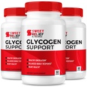 NutraRize (Pakiet 3 Sweet Relief Glycogen Support - Oczyszczacz naczyń krwi, Kapsułki, Zaawansowana formuła dla ogólnego Wellness, Opinie (180 Kapsułki)