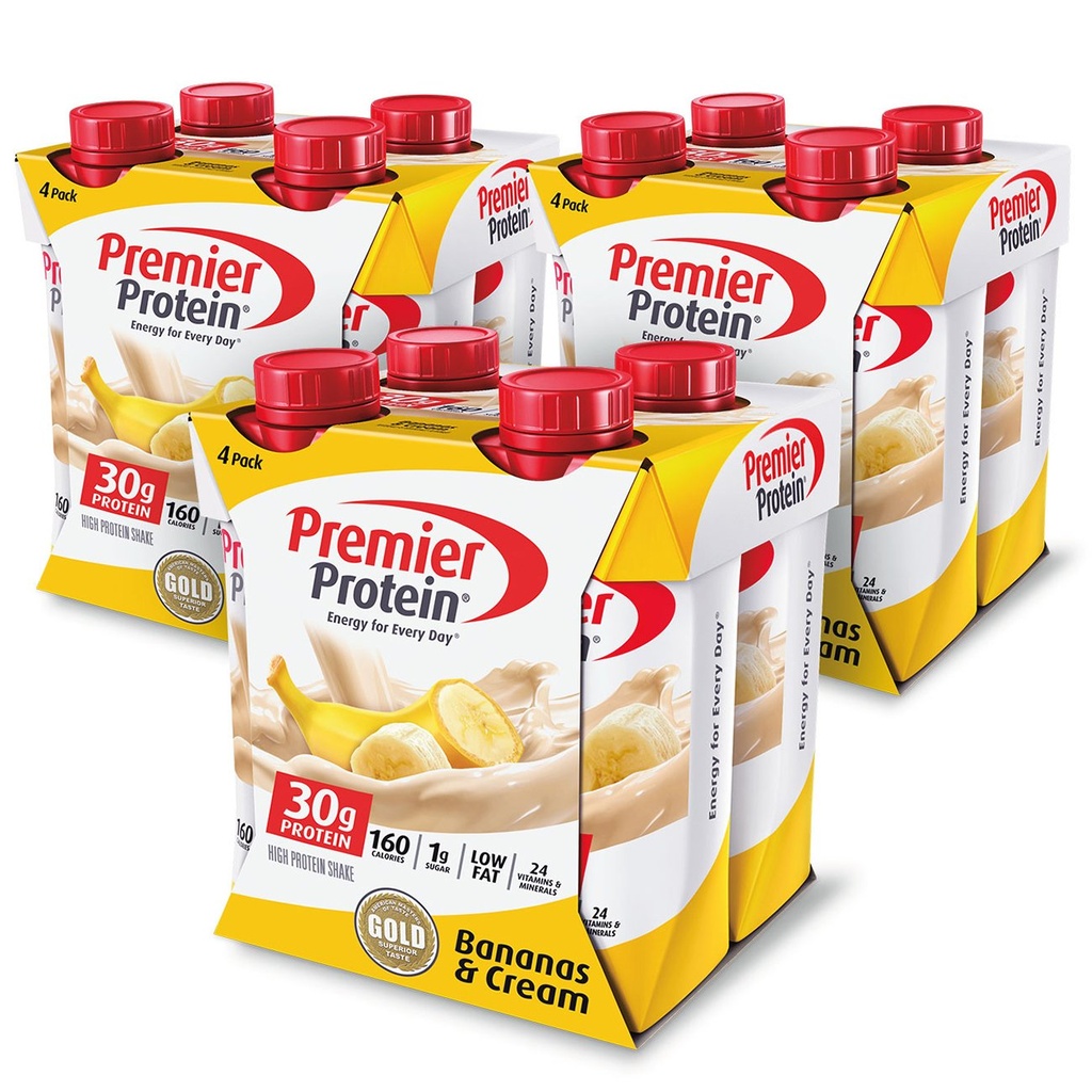 Premier Protein 30g Protein Shake, Banana, 12 Hrabia