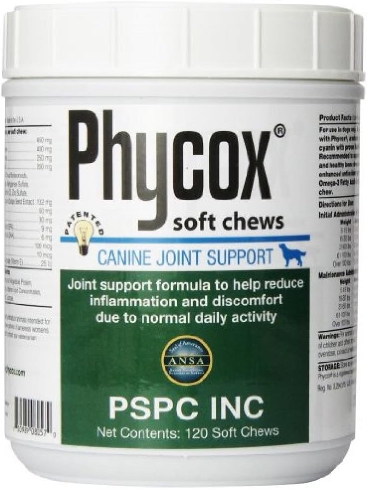 Witaminy i suplementy PhyCox Soft Chews, 120 szt., Nowy