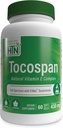 Zdrowie Thru Nutrition Tocospan Full Spectrum Vitamin- E 430 mg z EVNol Tocotrienols 124; Wszystkie 8 Naturalne źródła witaminy E 124; Klinicznie zbadane 124; Kardiologiczne i przeciwutleniające wsparcie (opakowanie 60)