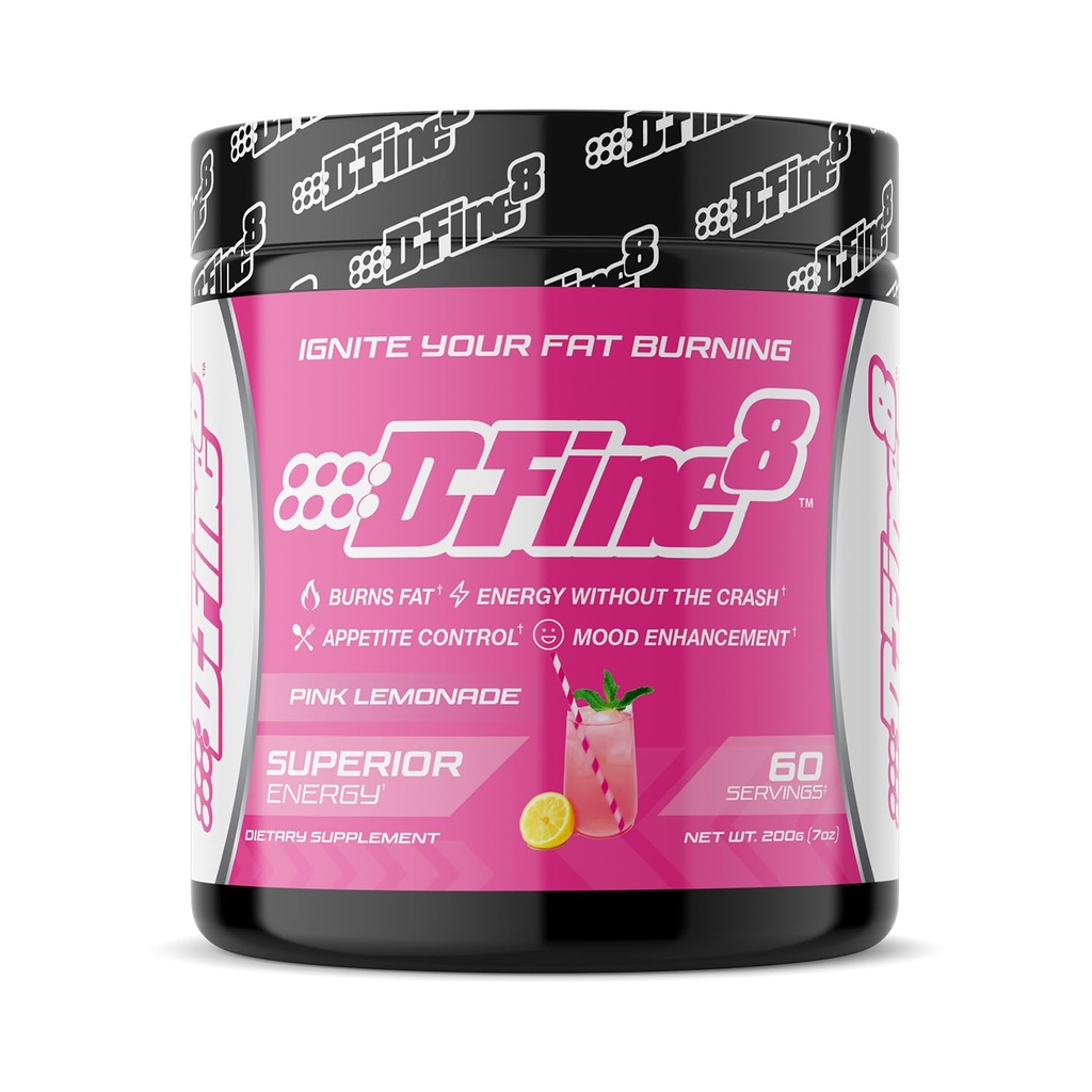 Termogeniczne pre- Workout energii proszku i rozdrabniania suplement, Boost energy Mood & Focus, Bez cukru, Zawiera Senactiv, Endurance, 300mg kofeiny, N- acetyl- L- Tyrozyna (Różowa Lemoniada)