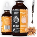 Hodgins Harvest Organic Lion 's Mane + Cordyceps Tincture 124; Made with Mushrooms Grown On Our Farm in The USA 124; Dual Extract Building 124; Extra- Concentrated (4 fl oz)