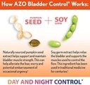 AZO Żurawinowy Urynary Tract Suplement diety (100 Count) + Bladder Control z Go- Less Daily Supplement (72 Count)
