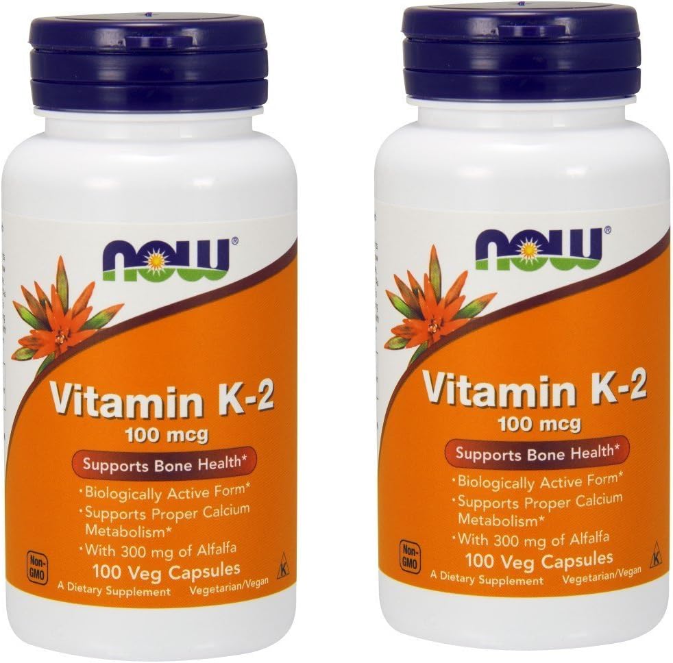 Teraz żywność Witamina K-2 100 µg - 100 Vcaps (Multi- Pack)