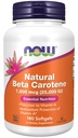 Teraz suplementy żywności, Natural Beta Caroten 25,000 j.m., Esential Nutrition, 180 Softgels