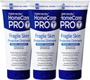 Welmedix Fragile Skin Protective Ointment Ointment 124; Hospital Grade Healing Ointment, Barrier Cream & Skin Protectant w / Calendula for Treatment of Eczema, Łuszczyca, Skóra skórna, Bed Sores, Chafing (Opakowanie 3)