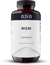 Czysty proszek OptiMSM MSM - suplement MSM - łącznik, skóra, włosy, paznokcie - Kosher, Wegan, Gluten Free, Non-GMO, Brak pestycydów lub herbicydów - 16 oz (opakowanie po 1)