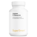Supersmart - Wapnia D- glukaran 1500 mg na dzień - przeciwutleniacz i suplement detox 124; Non-GMO & Gluten Free - 90 Kapsułki wegetariańskie