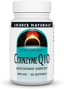 Źródło Naturals Coenzym Q10 Antyoksydant Support 200 mg for Heart, Brain, Immunity, & Liver Support - 30 Softgels