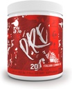 5% Kod odżywczy Red Series Pre Workout Proszek dla mężczyzn i kobiet 124; Energia, Moc, Synteza protein & Focus & Kofeina, L- Cytrulina, Glicerol, Tauryna, Alpha GPC, Huperzine (włoski lód cytrynowy)