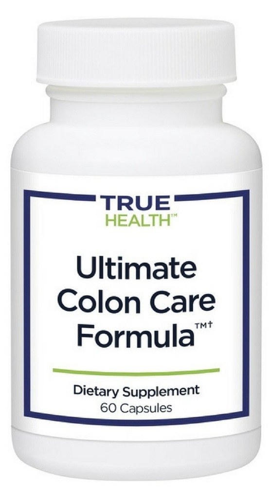 Ultimate Colon Care Formula 124; Wsparcie pokarmowe, Softens Stool, Reduce Gas & Bloating (60 kapsułki)