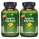 Irwin Naturals Stored- Fat Belly Burner - 72 Płynne Soft- żele, Pack of 2 - Pomaga wsparcie Podział tłuszczu zapakowanego - 48 Łączne służby