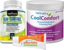 Paleta - Levegate Natural Hemorrhoid Relief Ointment, Hem- Control Natural Hemorrhoid Supplement (180 Count) i CoolComfort Personal Cleansing Pads (100 Count) - All- Natural, Szybkie aktorstwo