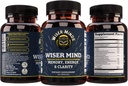 Nootropowe 124; Pamięć, Skup, Mental Clarity Supplement 124; Lions Mane Ashwagandha