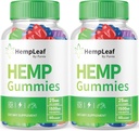 (2 Pack) Gummie z liścia konopi - Oficjalna Formuła - Gummie z liścia konopi z ekstraktem z konopi, Zaawansowana Siła Zen Performance Mieszanka konopi, Zen Boost Gummies Najwyższa Siła, Zen Gummies (120 Gummies)