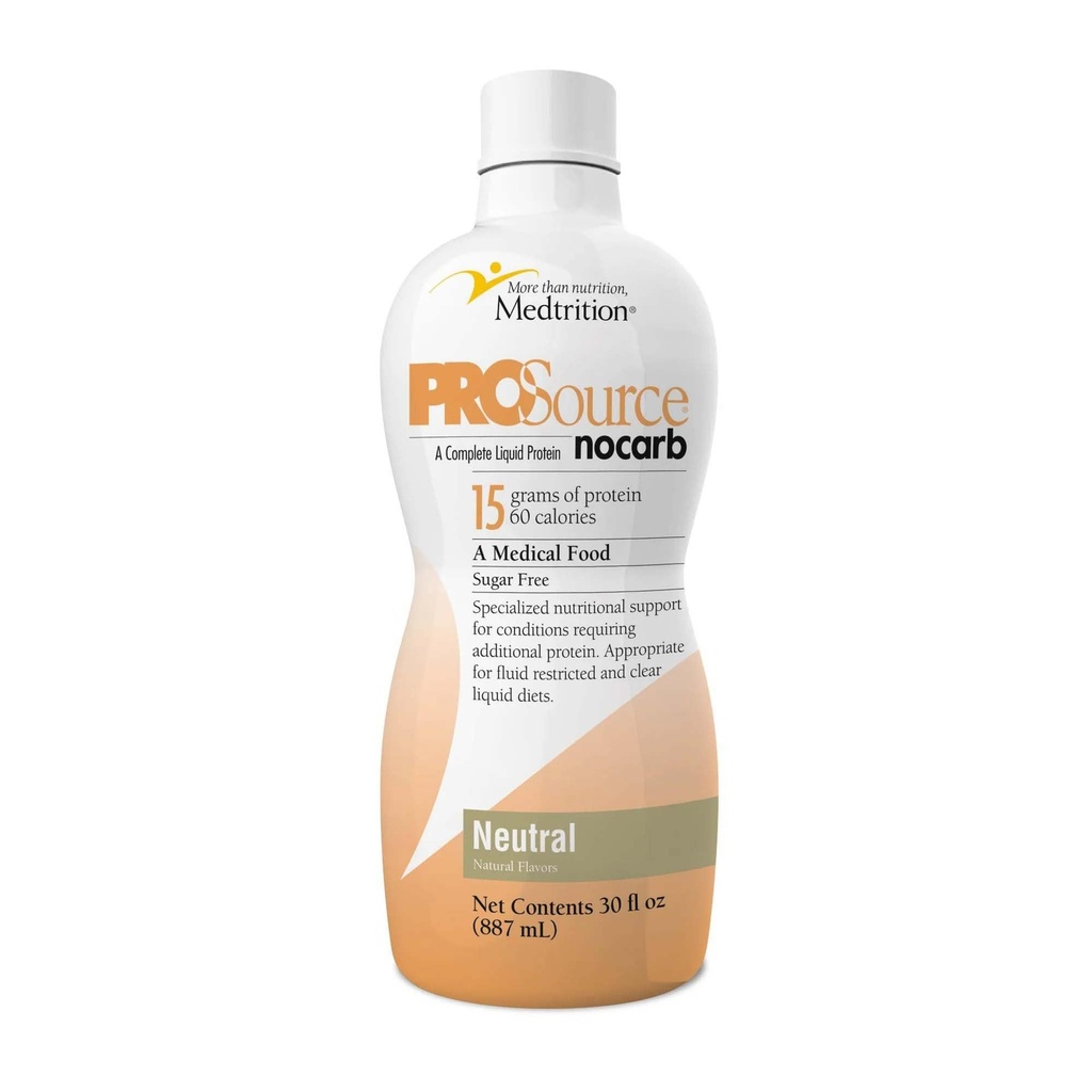ProSource NoCarb Liquid Protein, Neutral Flavor, 30 butelek Ounce - 1 / Każdy