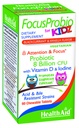FocusProbio dla Kidz, 60 tabletek do rozgryzania i żucia, obsługuje funkcję Cognitive dla uwagi i ostrości. Czarna porzeczka i Vanilla Flavor, Zawiera witaminy D i jodu. Odporne na kwasy i bile szczeliny. Warzywa