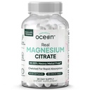 Organiczne Ocean Real Magnezu Citrate - Wysoka Absorpcja Magnezu Suplement - Chelated Magnez do wspierania energii, Relaks i Regularność