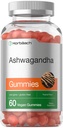 Horbäach Ashwagandha Gummies dla kobiet i mężczyzn 124; 60 Hrabia 124; Wegan, Non-GMO, Gluten Free Supplement Amend124; Tropical Flavor
