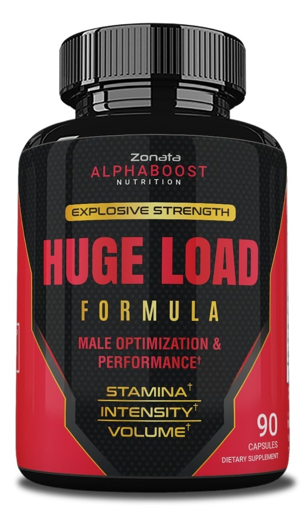 Zonata Give Load Pills Advanced Formuła, Gigantyczne obciążenie Mężczyzna Suplement, 90 Kapsułki