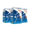 INVIGOFLEX Chondroitin siarczan z kurkuminą turmerową Non GMO dla Knee, Hand, Back & Hip Premium Joint Supplement CS - 3 Pack