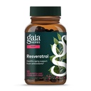 Gaia Herbs Resveratrol 150 - Suplement Supplement przeciwutleniający Beauty & Radiance - Made with Japanese Knotweed - Zawiera 150 mg trans- Resveratrol per Serving - 50 Płynne kapsułki fito- (25-Day Supply)