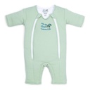 Magiczny strój kąpielowy Baby Merlin 's Cotton Baby Swadle Transition Product - Miękki i przytulny design, Podwójny zamek dla łatwych zmian pieluch, Promotes Safe Sleep, 3- 6 Miesiące - Sage Green - Duży 18- 21lbs