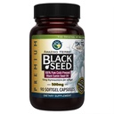 Amazing Herbs Premium Black Seed Oil Kapsułki - Cold Pressed Nigella Sativa Aid in Digestive Health, Wsparcie immunologiczne, Funkcje mózgu, Gluten Free, Nie GMO - 90 Count, 500mg