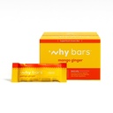 Dlaczego Bary, Bary protein, Mango Ginger, 2.04 Bary Ounce (Pack of 12 Bary protein) - Superfood bar protein, Gluten Free, Non GMO, Organic, Wegan, Proste składniki