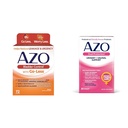 AZO Bledder Control z Go- Less Daily Supplement Equipment 124; Pomaga zmniejszyć sporadycznie Pilny i Dual Protection Assistance 124; Urynary + Vaginal Support * Azinable 124; Prebiotic Plus Clinically Proven Women 's Probiotic