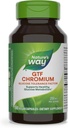 Nature 's Way GTF Chrom, Glukoza Tolerancja Czynnik, Wspiera Zdrowa Glukoza Metabolizm *, 200 µg Chrom na Serving, 100 Kapsułki wegańskie (Opakowania maja Vary)