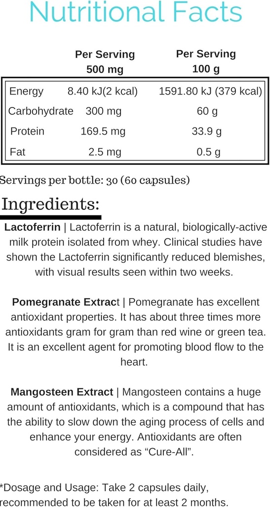 Praventac & Ag- Factor 1-miesięczne opakowanie Redukcja trądzik, Pimple, Blemishes, Treat Scar (1 butelka każda / 60 kapsułka na butelkę)