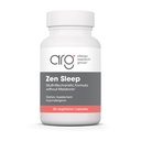 Alergy Research Group Zen Sleep - GABA L- Theanine Sleep Supplement dla dorosłych z P5P, 5- HTP i witaminy B6, Natural Aid for Calm, Restful REM - 60 Kapsułki wegetariańskie